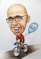 Price sample of Office caricature